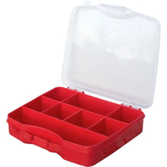 Dekton Mini 8 Compartment Box Storage Tool Organiser Case Screw Nail Nut Bolt