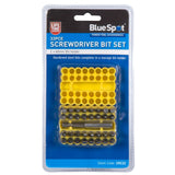 BlueSpot 33pc Screwdriver Bit Holder Set Hex Torx Star Key Pz Phillips Slotted
