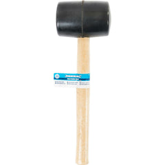 Silverline 32oz Black Rubber Hammer Mallet Hardwood Shaft Grip Handle DIY