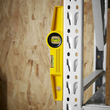 Dekton Magnetic Metal Spirit Level Boat Scaffolder Horizontal Vertical 250mm 10"