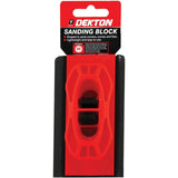 Dekton Drywall Hand Rubbing Sanding Sander Sandpaper Block 4.5" Diy Tool