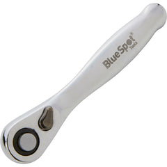 BlueSpot Socket Mini Stubby Ratchet Handle Quick Release 72 Teeth 1/4"