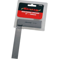 Neilsen Engineers Right Angle Polished Try Steel Machinist Square 4" 100mm