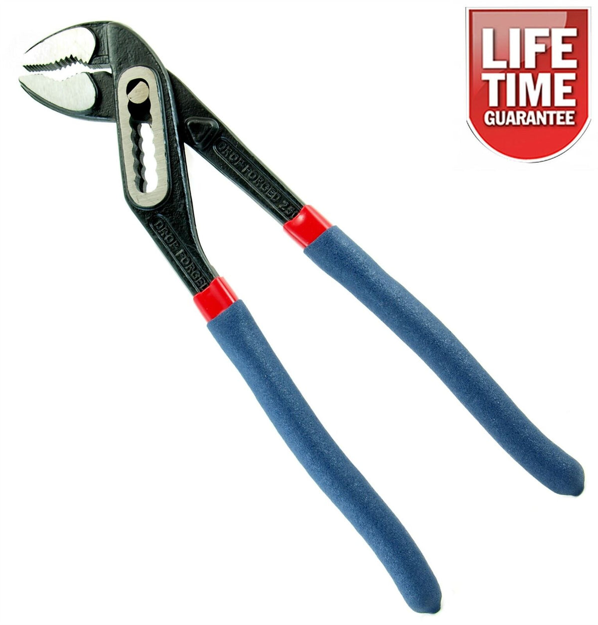 250mm 10" Plumbers Slim Jaw Waterpump Pipe Wrench Pliers Grips Pump