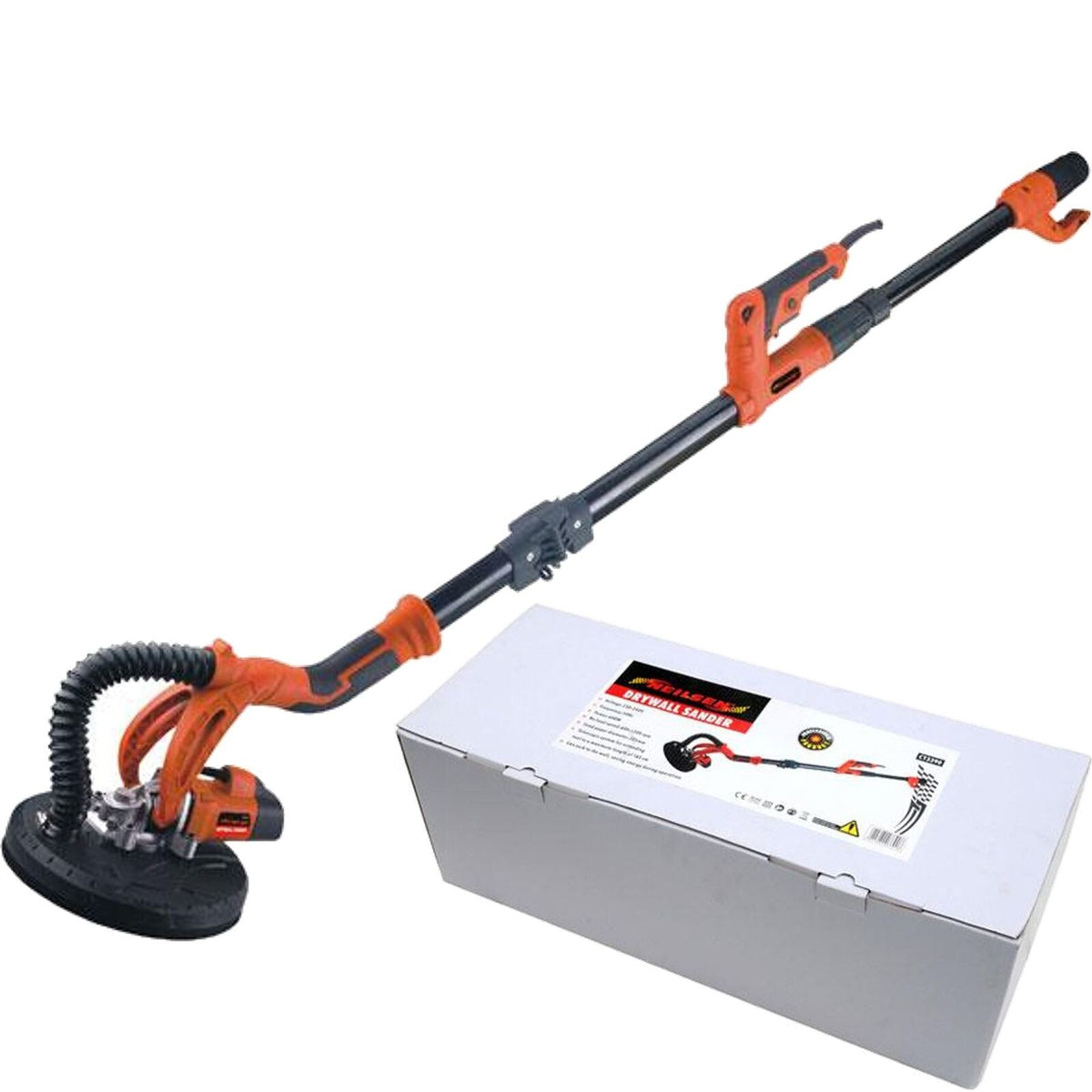 Neilsen 600W 225mm Telescopic Wall Ceiling Drywall Plaster Sander Sanding