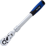 BlueSpot Socket Telescopic Flexible Ratchet Handle Quick Release 1/4" 350-490mm