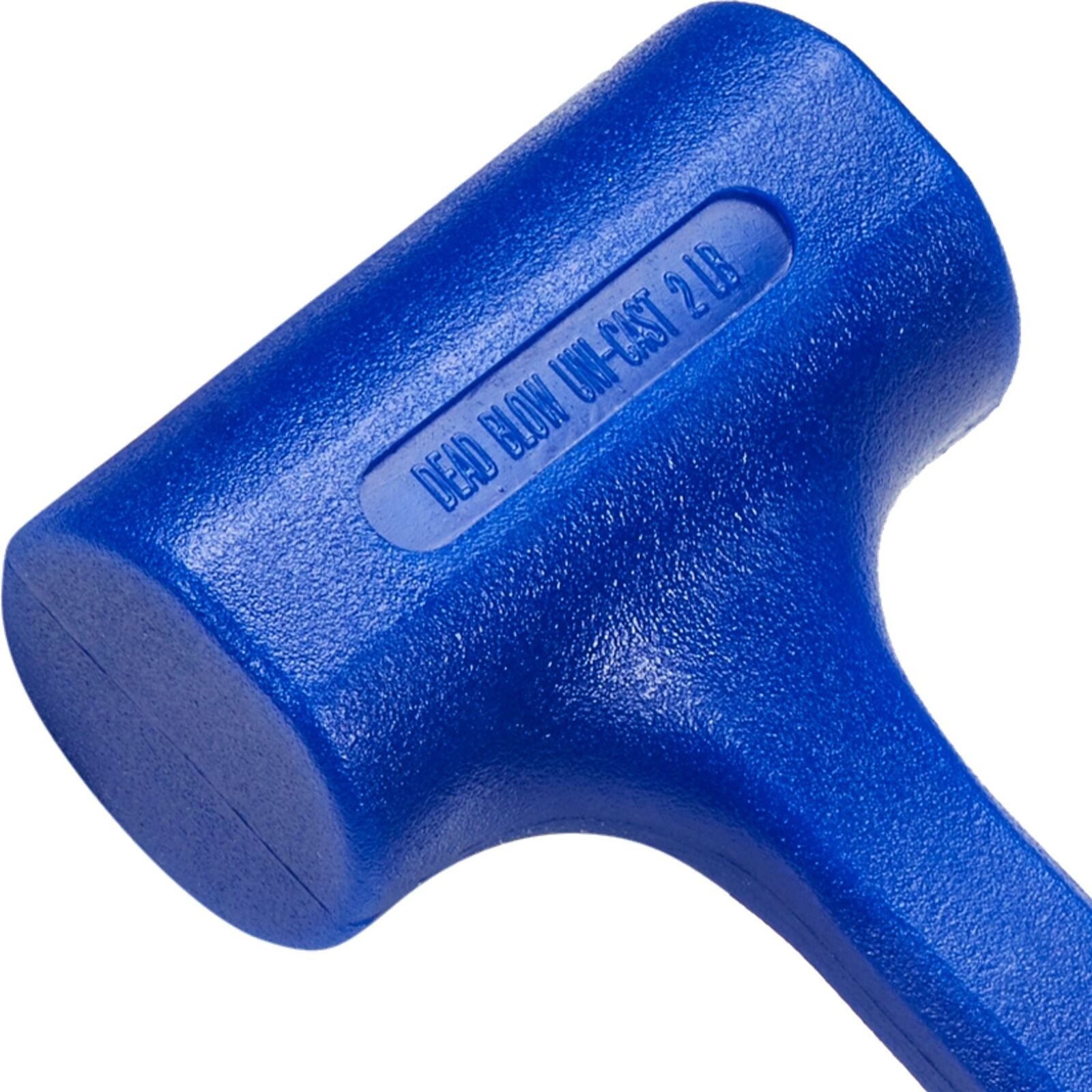 BlueSpot Dead Blow Hammer Rubber Head Mallet Garage Mechanics Camping 900g 2LB