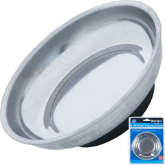 BlueSpot 4" Magnetic Stainless Steel Round Dish Tray Holder Storage 100mm