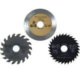 Dekton 3pc Mini Blades Wood Diamond Hss Steel Cutting Disc Blade 2"