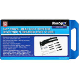 BlueSpot 360 Degree Swivel Head Multi Riveter Rivet Nut Threaded Rivet Studs