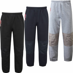 TuffStuff Worker Work Joggers Jogging Bottoms Work Trouser With Knee Pad Pockets