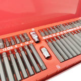 Neilsen 54pc Star Torx Hex Spline Security Socket Bit Set 3/8"- 1/2" Allen Key