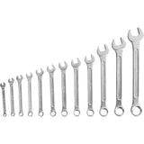Dekton 12pc Combination Spanner Set Metric Steel Chrome Plated 6mm - 22mm
