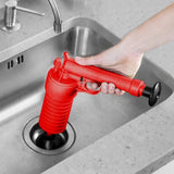 Dekton Drain Blaster Pump Sink Toilet Drain Blockage Remover 4pc Plunger