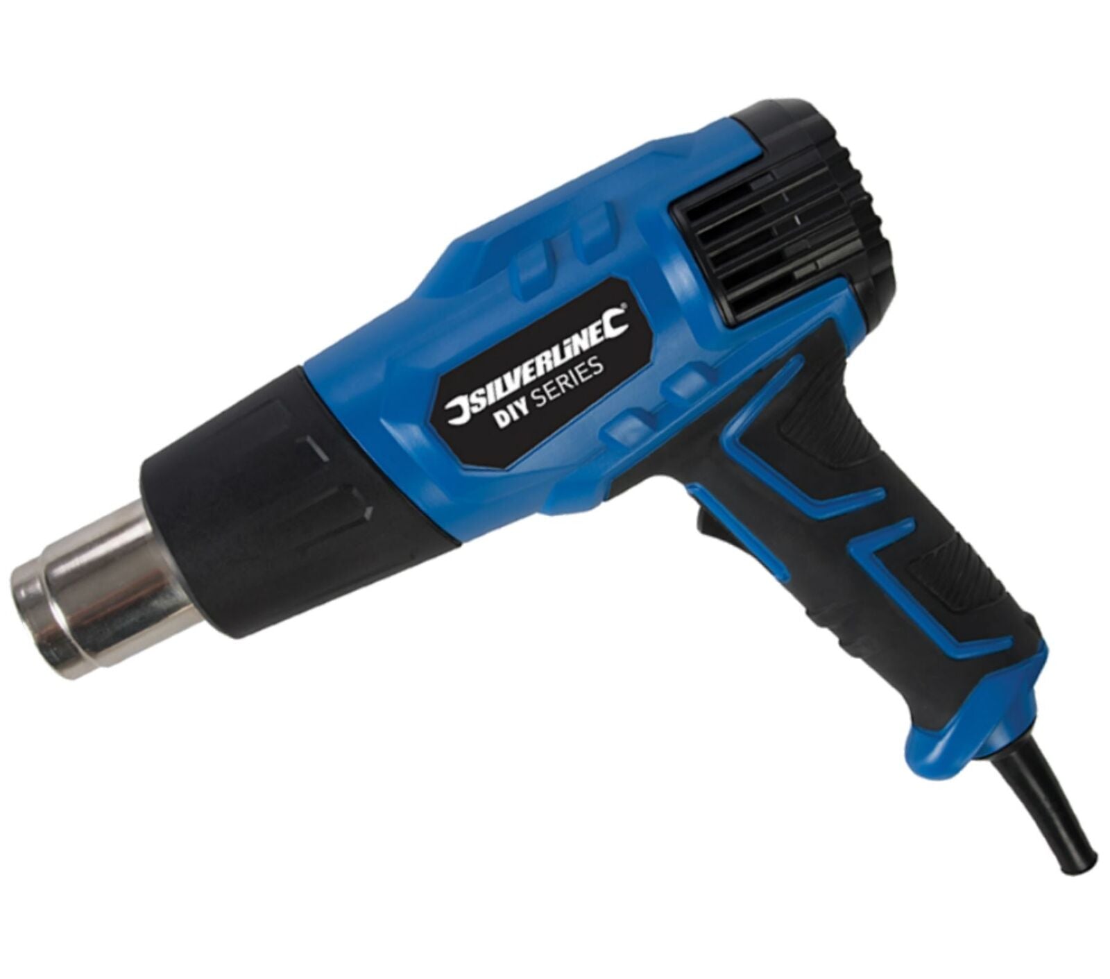 Silverline 2000w Hot Air Heat Gun With 4 Nozzles Paint Stripping Paint Varnish