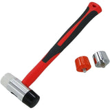 Neilsen 4 in 1 Hammer Interchangeable Mallet Soft Grip Shaft Handle DIY