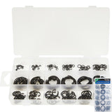 BlueSpot 180pc Assorted DIY Workshop Storage Automotive Internal Circlip Set