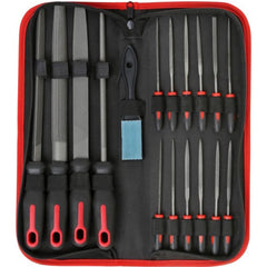 Neilsen 18pc Metal File & Needle Set Round Flat Triangular Half Round Square