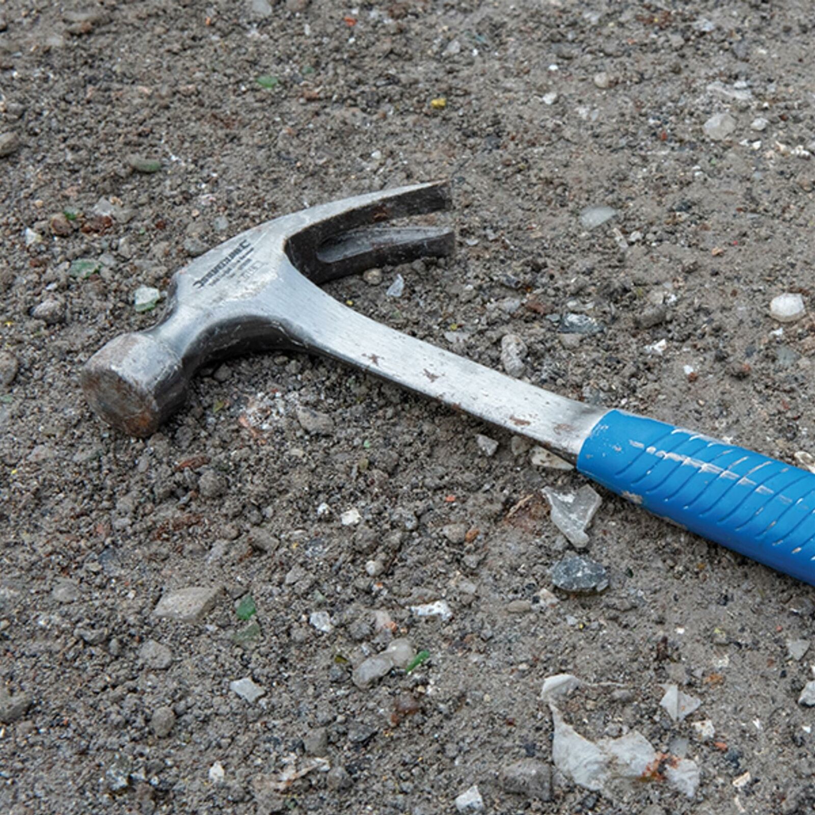 Silverline 20oz Solid Forged Claw Hammer Fibreglass Rubber Grip Handel