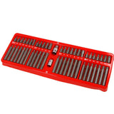Neilsen 54pc Star Torx Hex Spline Security Socket Bit Set 3/8"- 1/2" Allen Key