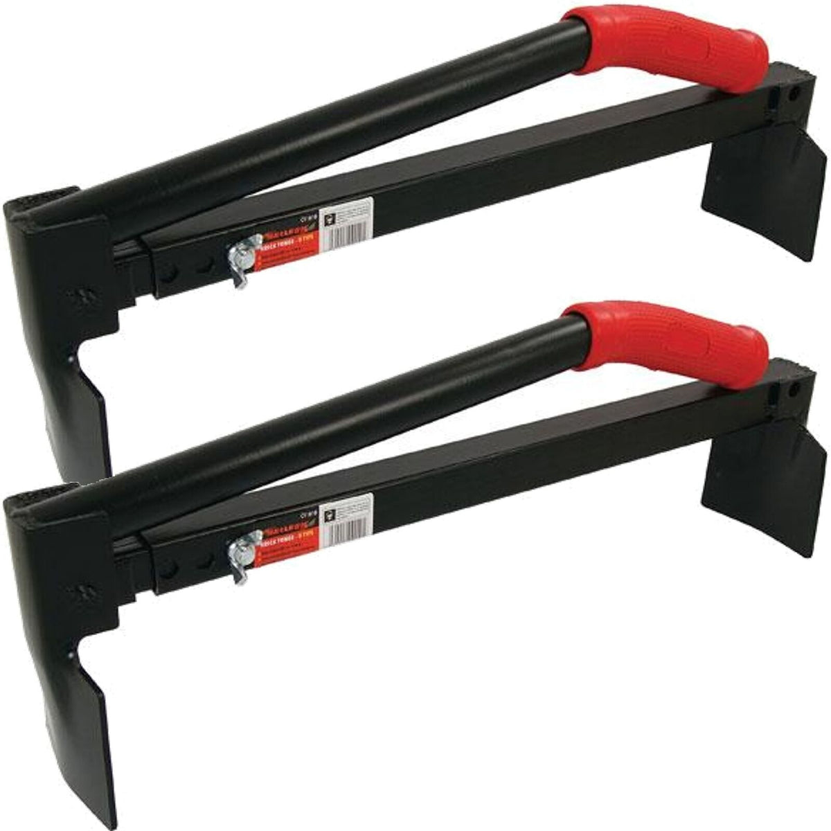 Neilsen 2x Adjustable Brick Tongs Lifter Bricks Lifting Carrying Carrier 6-10