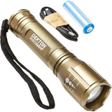 Dekton Performance COB LED Torch 400 Lumens 350M Flashlight USB Rechargeable