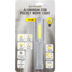 Electralight COD LED 375 Lumen Magnetic Inspection Lamp Pocket Work Light Torch