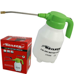 Neilsen 2 Litre Adjustable Dry Battery Powered Sprayer Garden Pump Spray