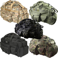 Kombat Saxon Tactical Army Military Camouflage Holdall Molle Bag Rucksack 125L