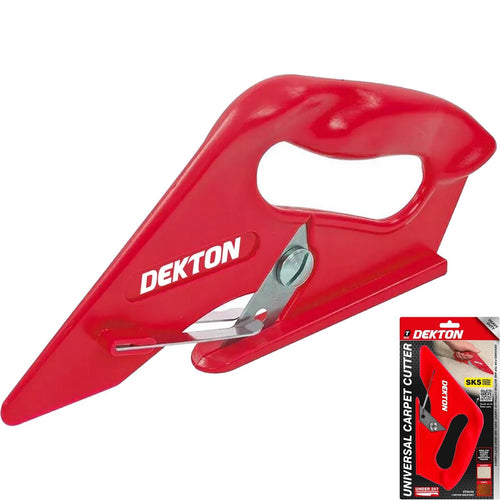 Dekton Soft Grip Carpet Universal Rug Floor Vinyl Fabric Cutting Cutter Tool