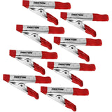 Dekton 8pc Spring Quick Grip Clamps Wood Work Carpentry Metal Clamp 60mm 2"