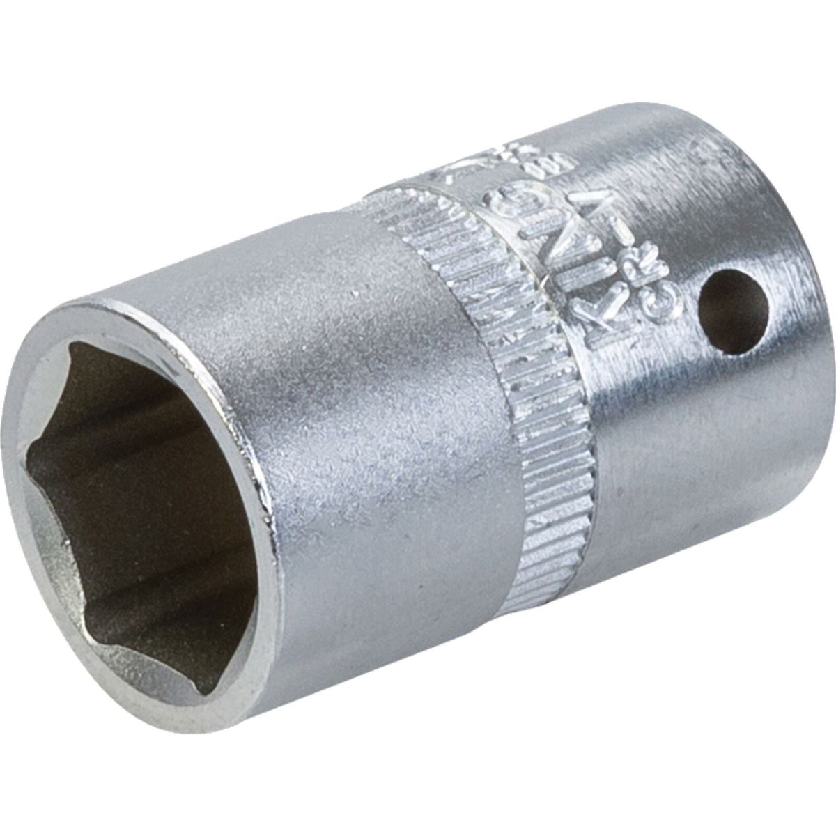 King Dick 11mm 6 PT Single Metric Polished Standard 1/4" Drive Socket