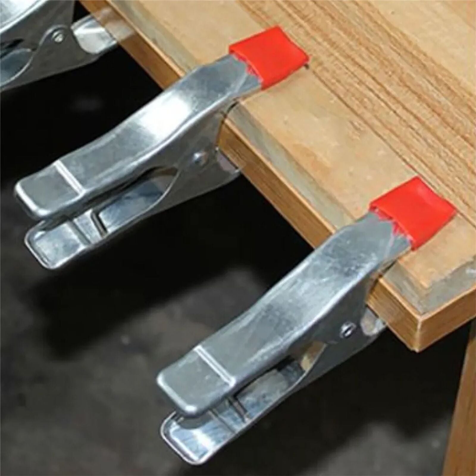 Dekton 8pc Spring Quick Grip Clamps Wood Work Carpentry Metal Clamp 60mm 2"