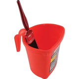 Dekton Painters Buddy Decorate Paint Caddy Bucket Magnetic Brush Holder 1L