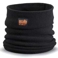 Scruff Fleece Black Neck Insulated Breathable Warmer Warm Winter Thermal Snood