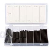 BlueSpot 127pc Cable Tube Sleeving Wire Wrap Electrical Heat Shrink Tubing Set