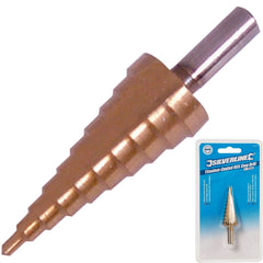 Silverline Step Drill HSS Steel Titanium Cone Bit Hole Metal Cutter Tool 4-22mm