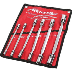 Neilsen 12pcs Double Ended Flexi Swivel Head Socket Wrench Set 8mm - 19mm