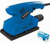 Silverline Flat Orbital Sander Electric Sanding Power Tool Machine 135W 521333