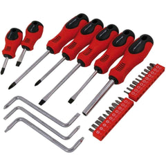 Neilsen 30 Piece Screwdriver & Phillips Slotted Pozi Hex Torx Bit Set