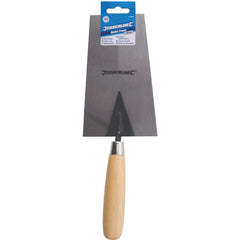 Silverline Wooden Handle 180mm Bucket Bricklaying Trowel Cement Brick 7"