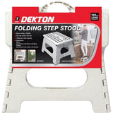 Dekton Folding Multi Purpose Portable Collapsible Step Stool Non Slip Surface