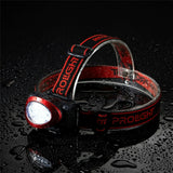Dekton LED Head Torch Headlamp Light 55 Lumens 10M Range With AAA Batteries