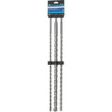 BlueSpot 3pc 600nmm SDS Plus Drill Masonry Brick Stone Bit Set 12 - 24mm