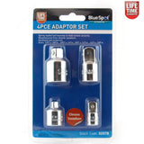 Blue Spot 4pce Socket Reducer Adaptor Set, Converter Set 1/4" - 3/8" - 1/2"
