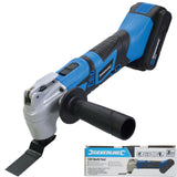 Silverline 18V Cordless Electric Oscillating Multi Power Tool 2Ah Li-ion battery