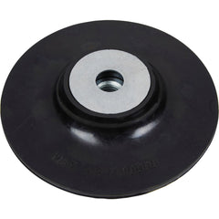 BlueSpot Grinder Backing Pad M14 Thread Black Rubber Plate Disc 115mm 4 1/2"