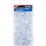 BlueSpot 460pc Assorted DIY Workshop Storage Zinc Nut Washer And Bolt Set