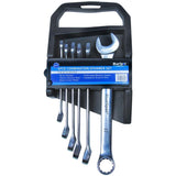 Bluespot 9pc Combination Spanner Set Metric Fully Polished Wrenchs 8mm - 17mm
