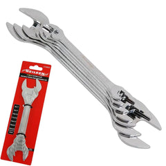 Neilen 7pc Combination Spanner Wrench Set Extra Thin Open Ended 6mm - 23mm